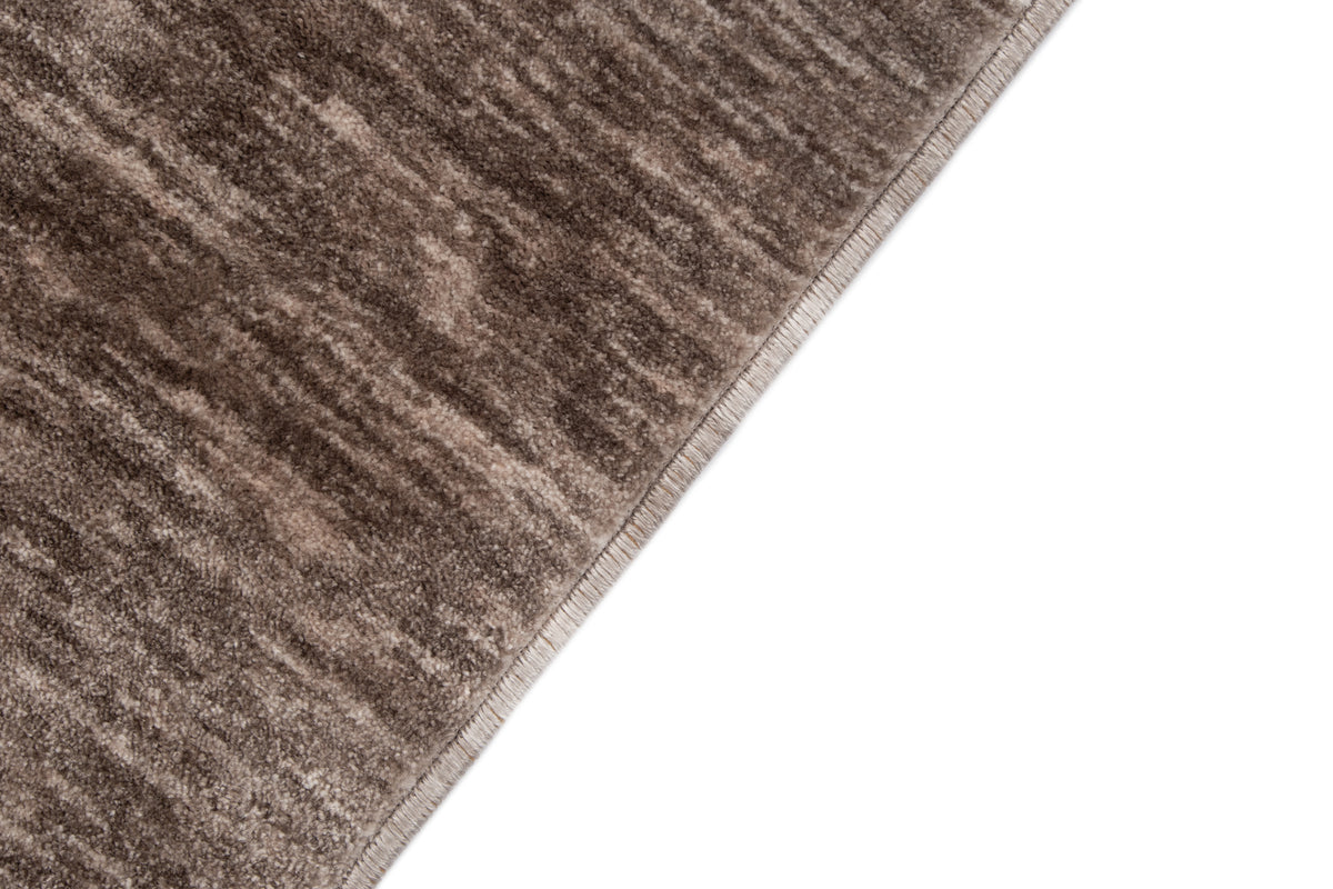 Oval Teppich Gabbeh Design in Braun von Hadorn™ - Lifestyle Image