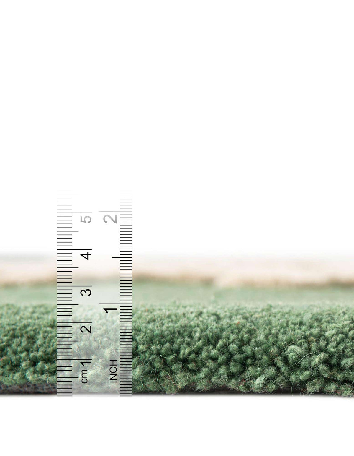 Rechteck Teppich AI Handgetuftet in Grün von Hadorn™ - Lifestyle Image