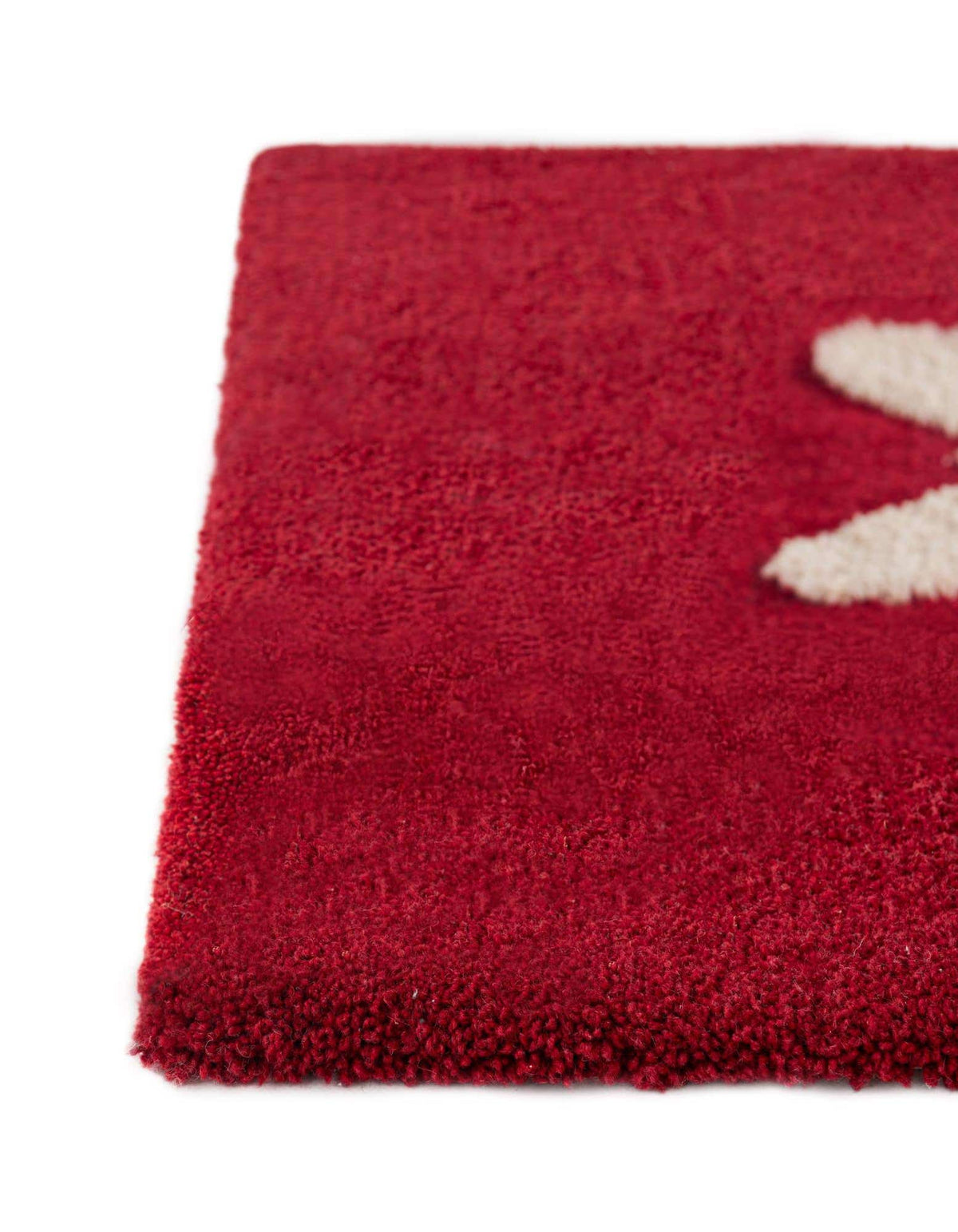 Läufer Teppich AI Handgetuftet in Rot von Hadorn™ - Lifestyle Image