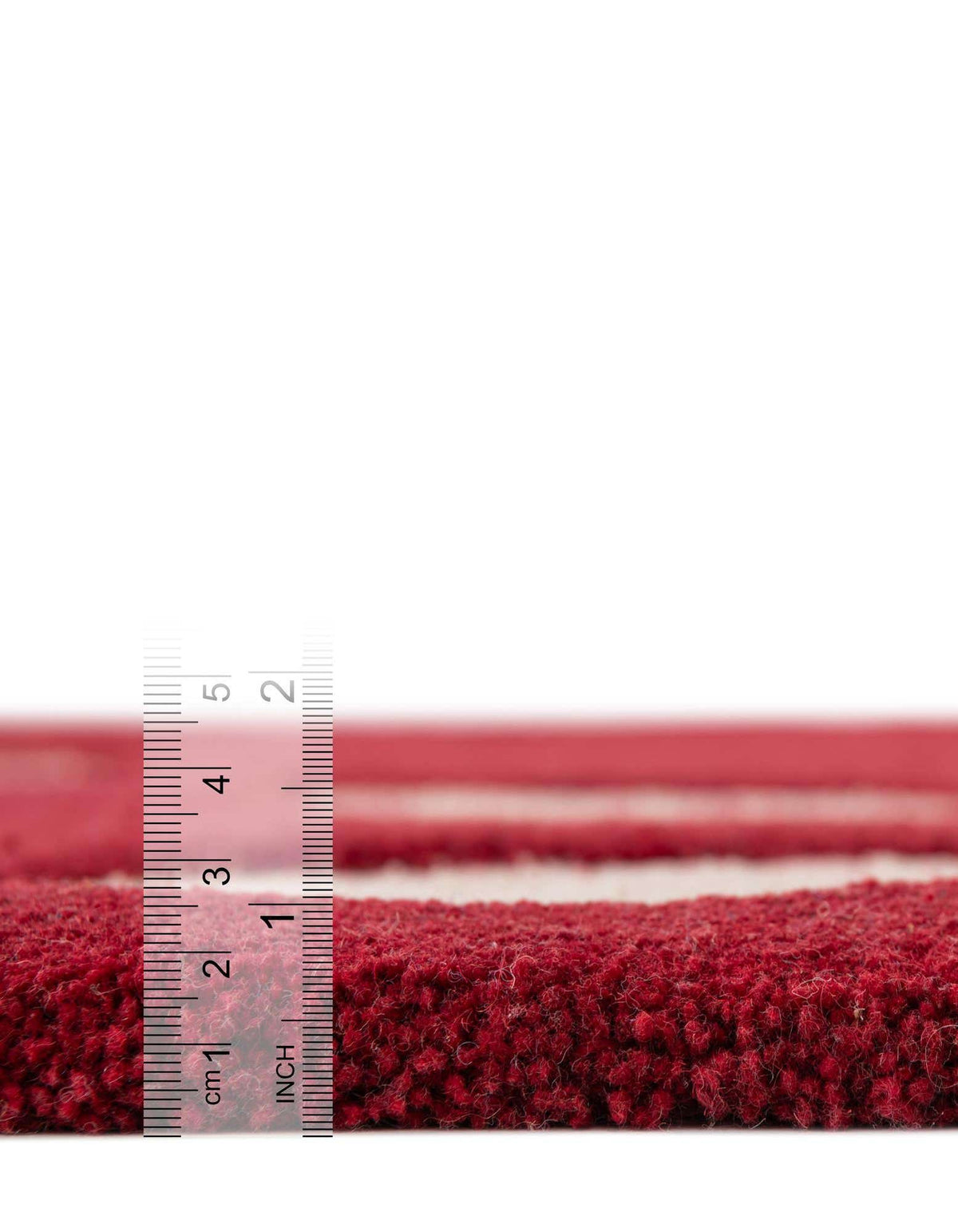 Quadratisch Teppich AI Handgetuftet in Rot von Hadorn™ - Lifestyle Image
