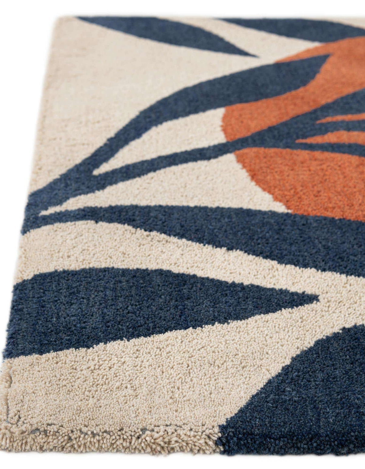 Quadratisch Teppich AI Handgetuftet in Elfenbein von Hadorn™ - Lifestyle Image