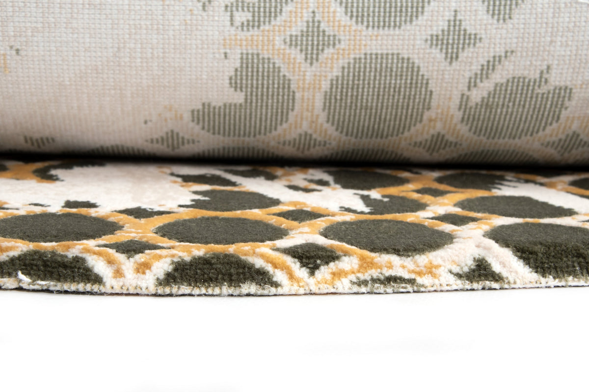 Rechteck Teppich Royal Devine in Grün von Hadorn™ - Lifestyle Image