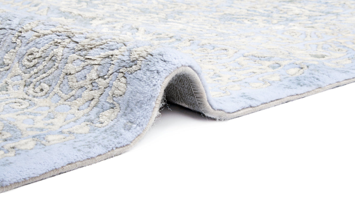 Läufer Teppich Royal Jam in Hellblau von Hadorn™ - Lifestyle Image