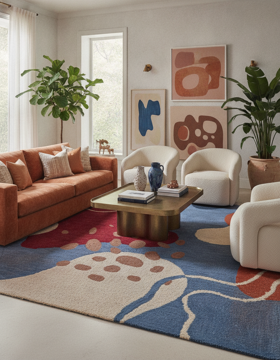 Pure Art - Handgetuftet Wolle