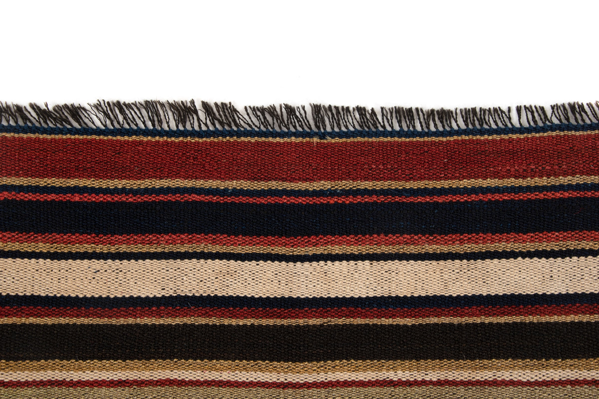 Wolle Persien Teppich Kurdi-Kelim alt in Mehrfarbig von Hadorn™ - Lifestyle Image