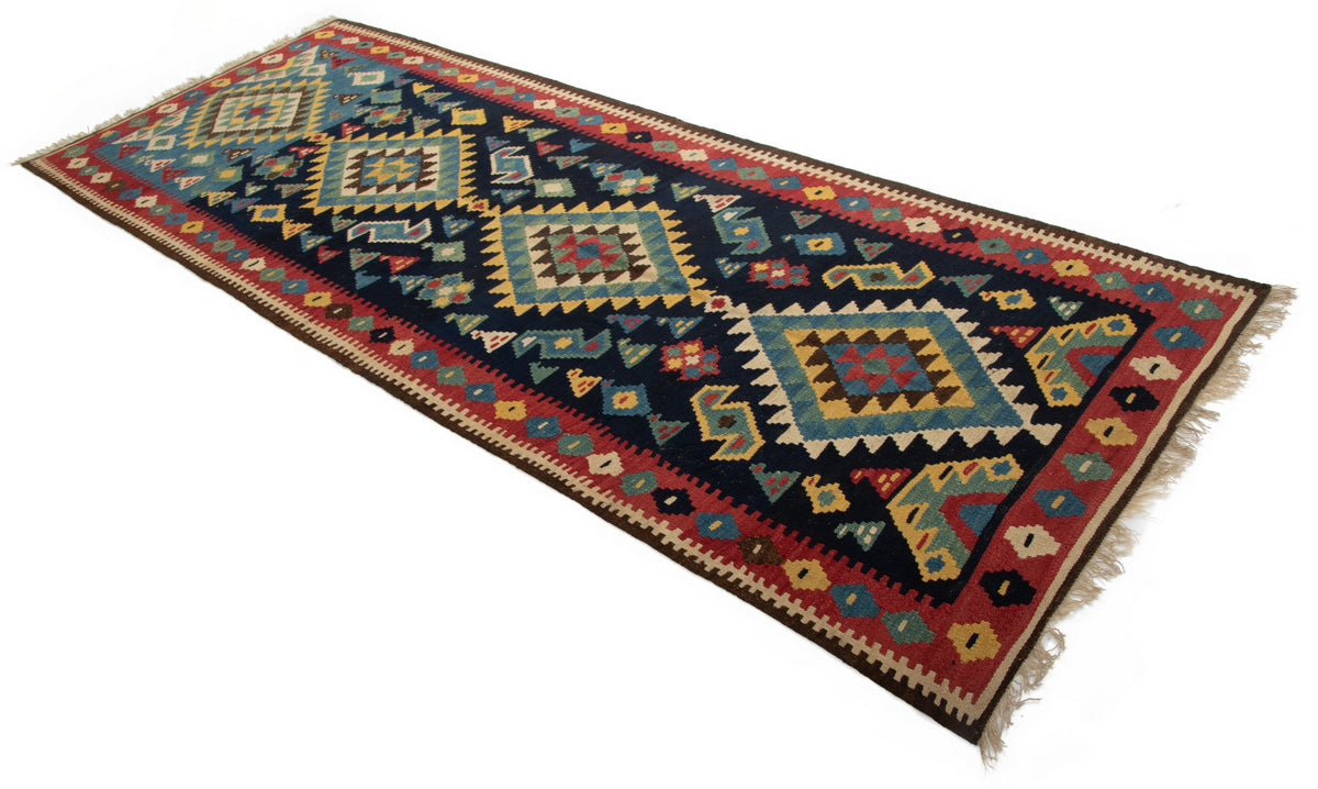 Wolle Persien Teppich Kelim in Beige von Hadorn™ - Lifestyle Image