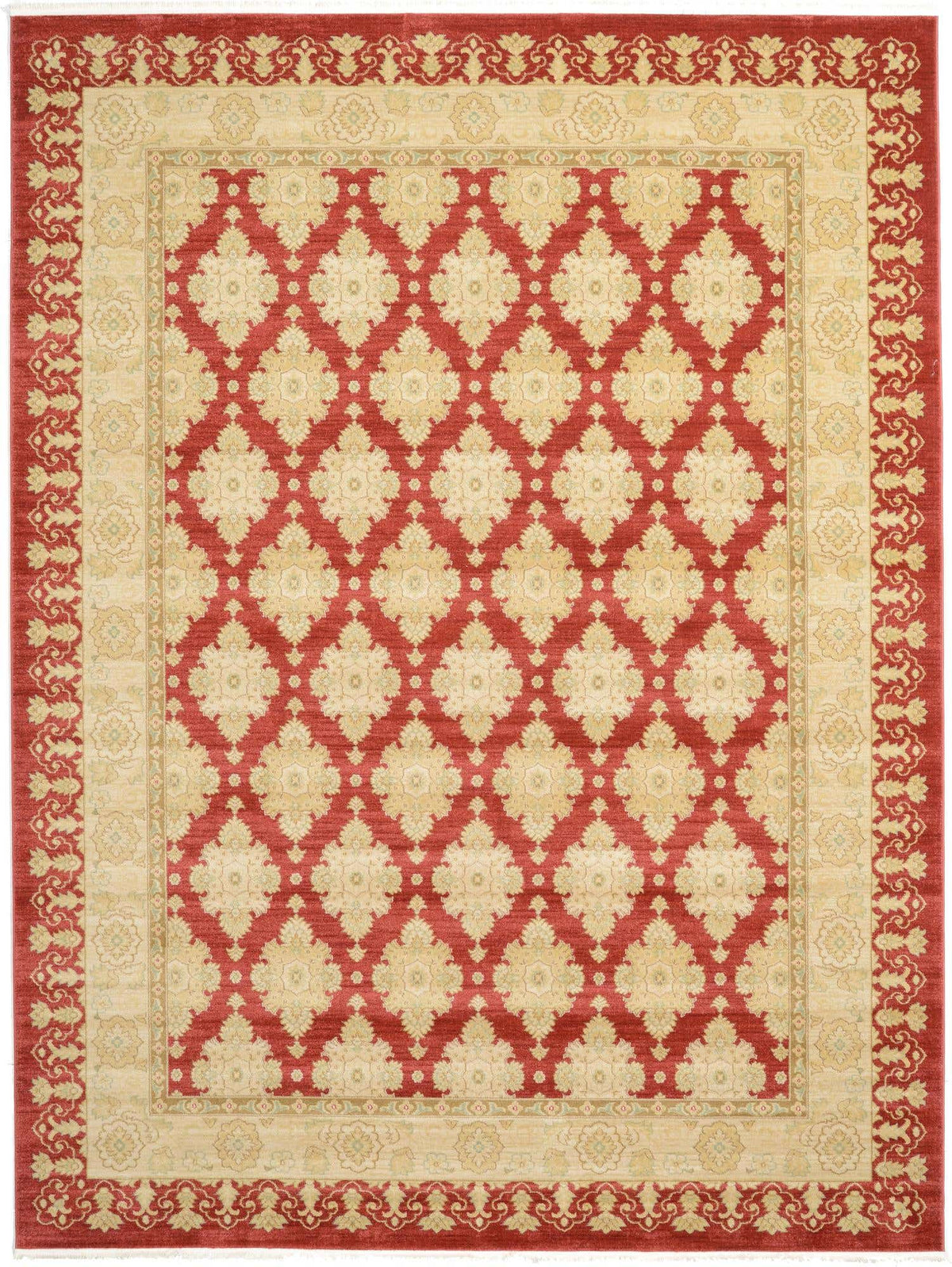 Rechteck Teppich Kensington in Rot von Hadorn™ - Lifestyle Image