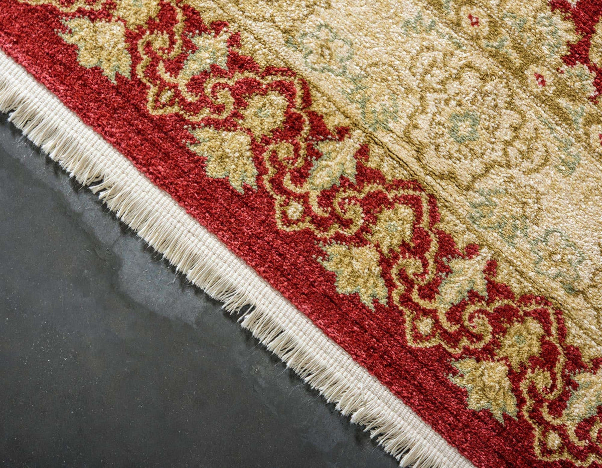 Rechteck Teppich Kensington in Rot von Hadorn™ - Lifestyle Image