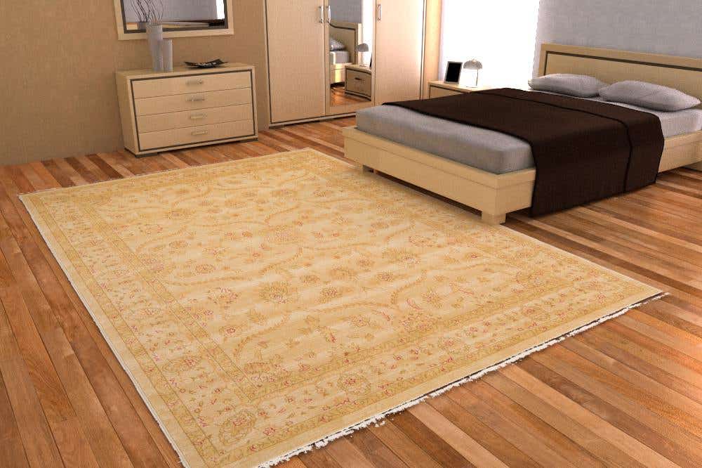 Rechteck Teppich Kensington in Creme von Hadorn™ - Lifestyle Image