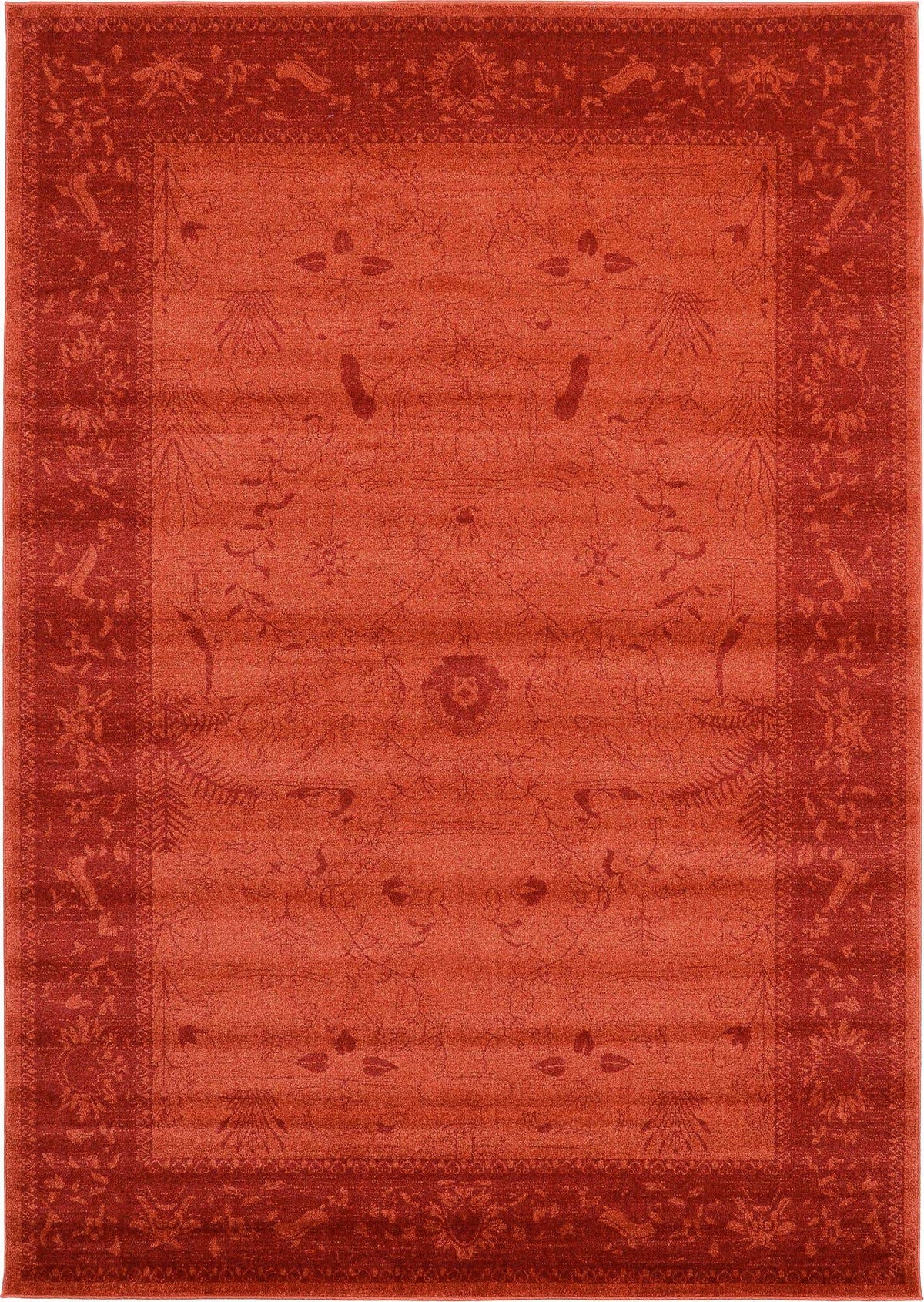 Rechteck Teppich Vista in Rot von Hadorn™ - Lifestyle Image