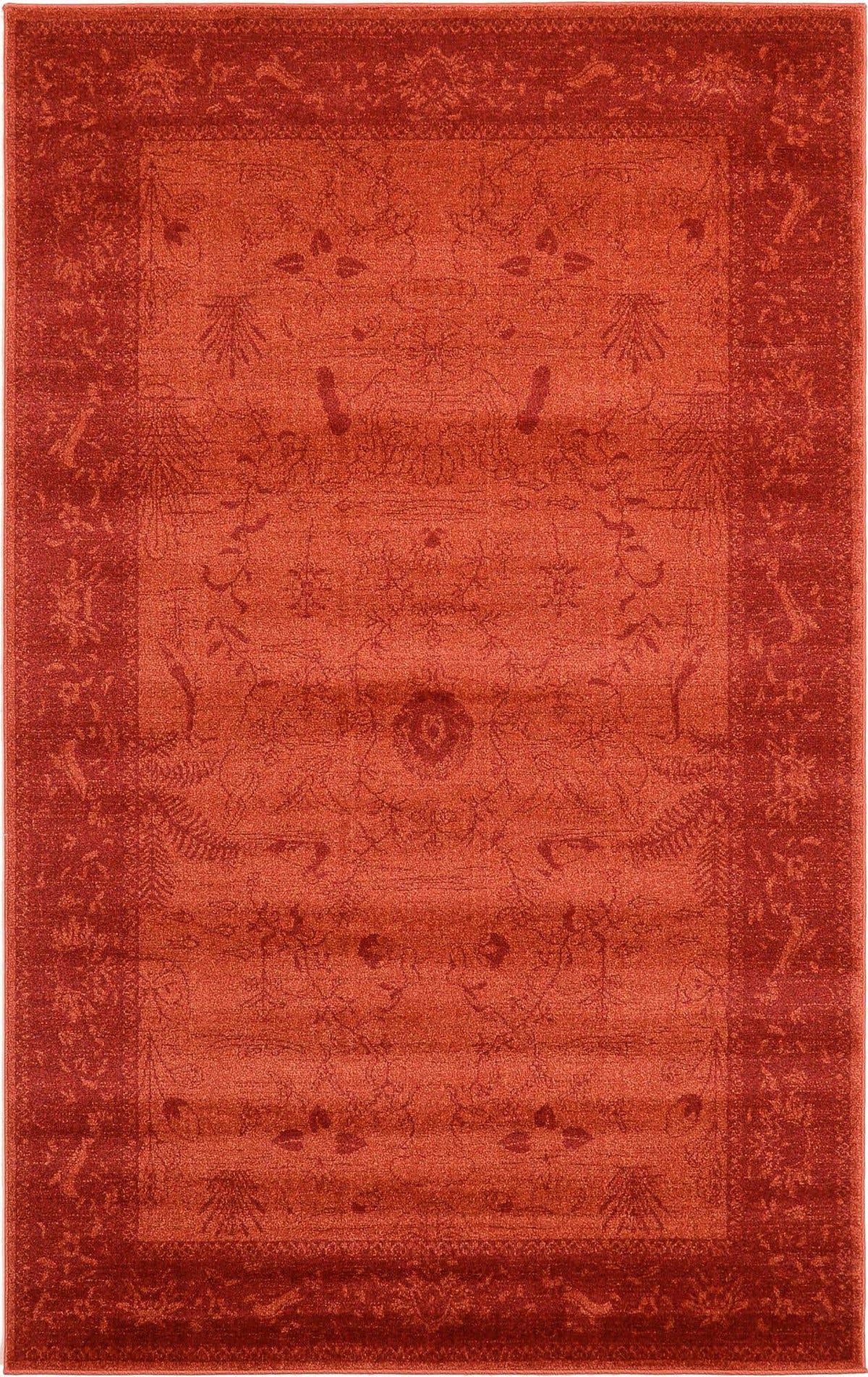 Rechteck Teppich Vista in Rot von Hadorn™ - Lifestyle Image
