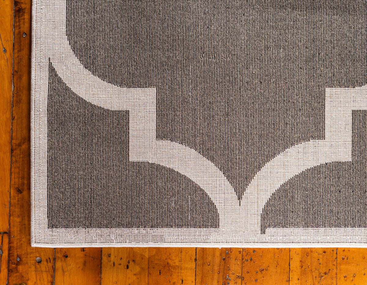 Rechteck Teppich Trellis in Schwarz von Hadorn™ - Lifestyle Image