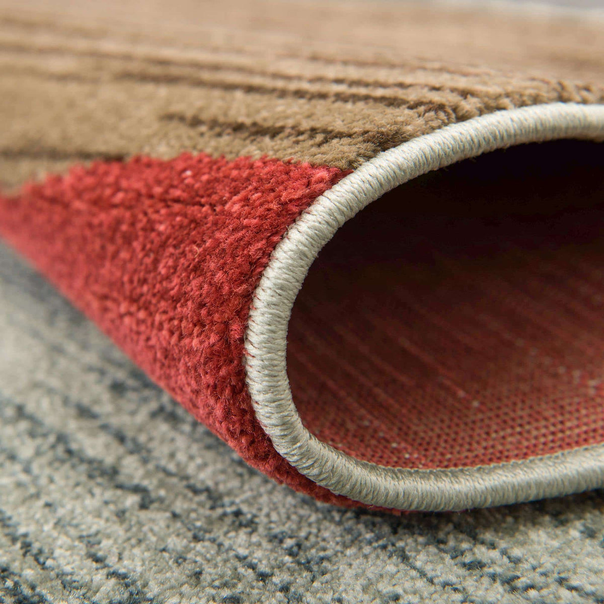 Läufer Teppich Kashkuli Gabbeh in Blau von Hadorn™ - Lifestyle Image