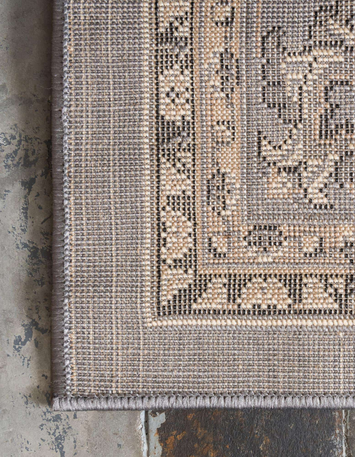 Rechteck Teppich Kashan Design in Grau von Hadorn™ - Lifestyle Image