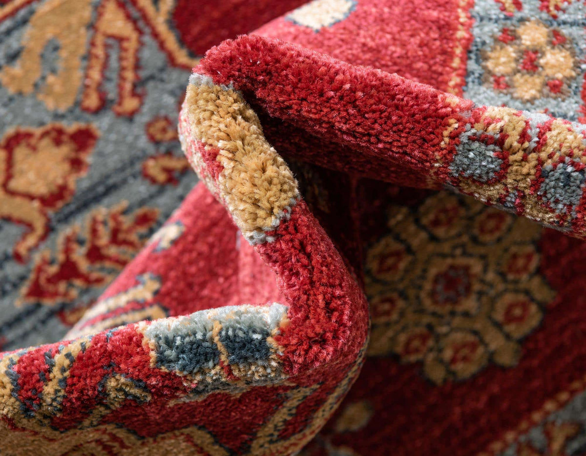 Rund Teppich Serapi in Rot von Hadorn™ - Lifestyle Image