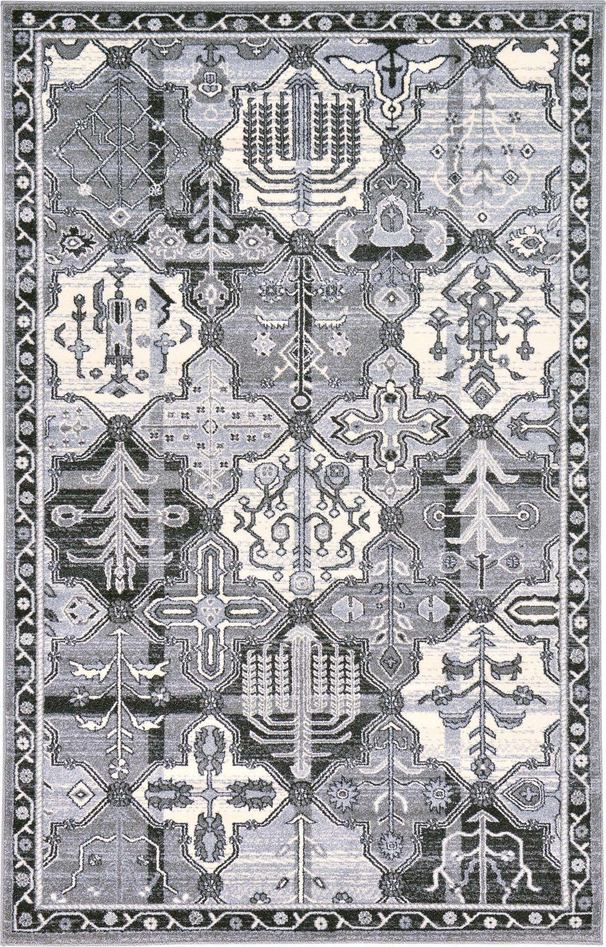 Rechteck Teppich Vista in Grau von Hadorn™ - Lifestyle Image