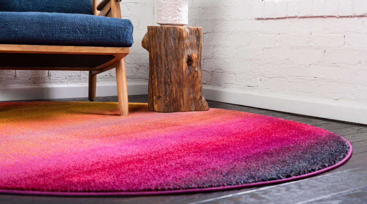 Rund Teppich Casablanca in Mehrfarbig von Hadorn™ - Lifestyle Image