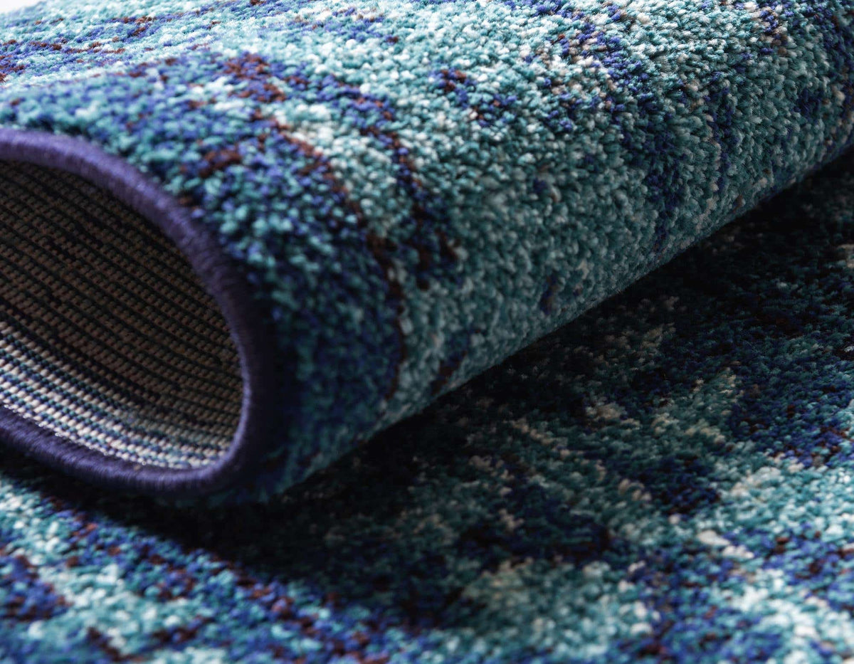 Rechteck Teppich Palazzo in Blau von Hadorn™ - Lifestyle Image