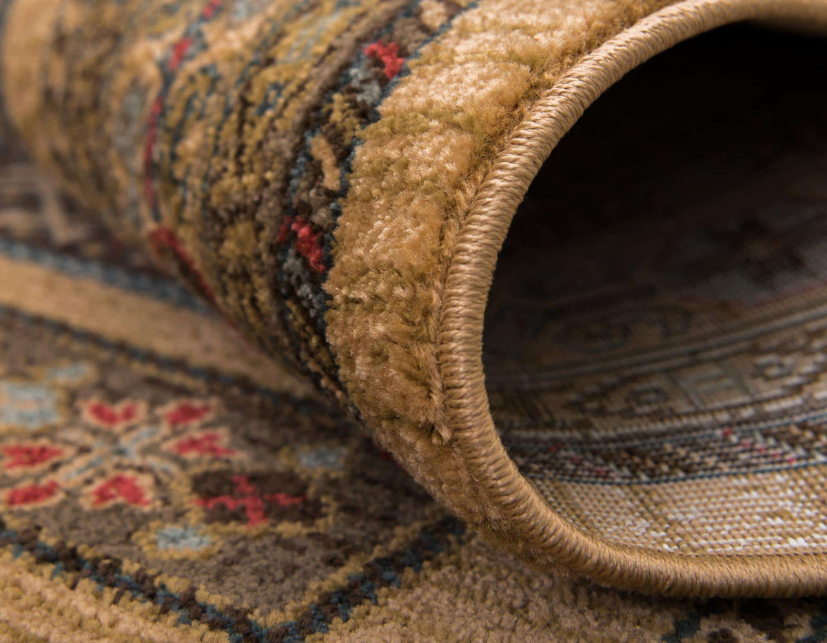 Rechteck Teppich Kashkuli Gabbeh in Braun von Hadorn™ - Lifestyle Image