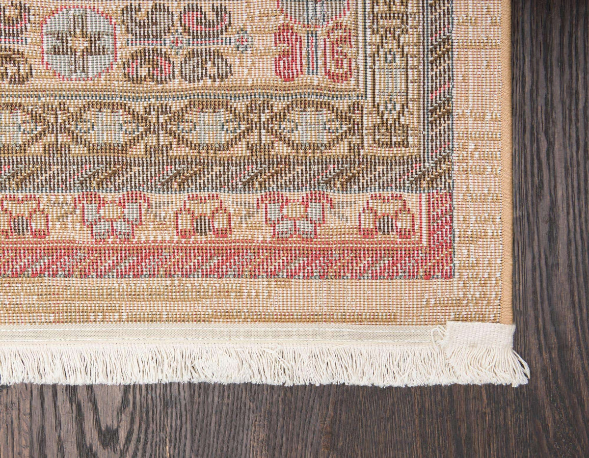 Rechteck Teppich Kashkuli Gabbeh in Braun von Hadorn™ - Lifestyle Image