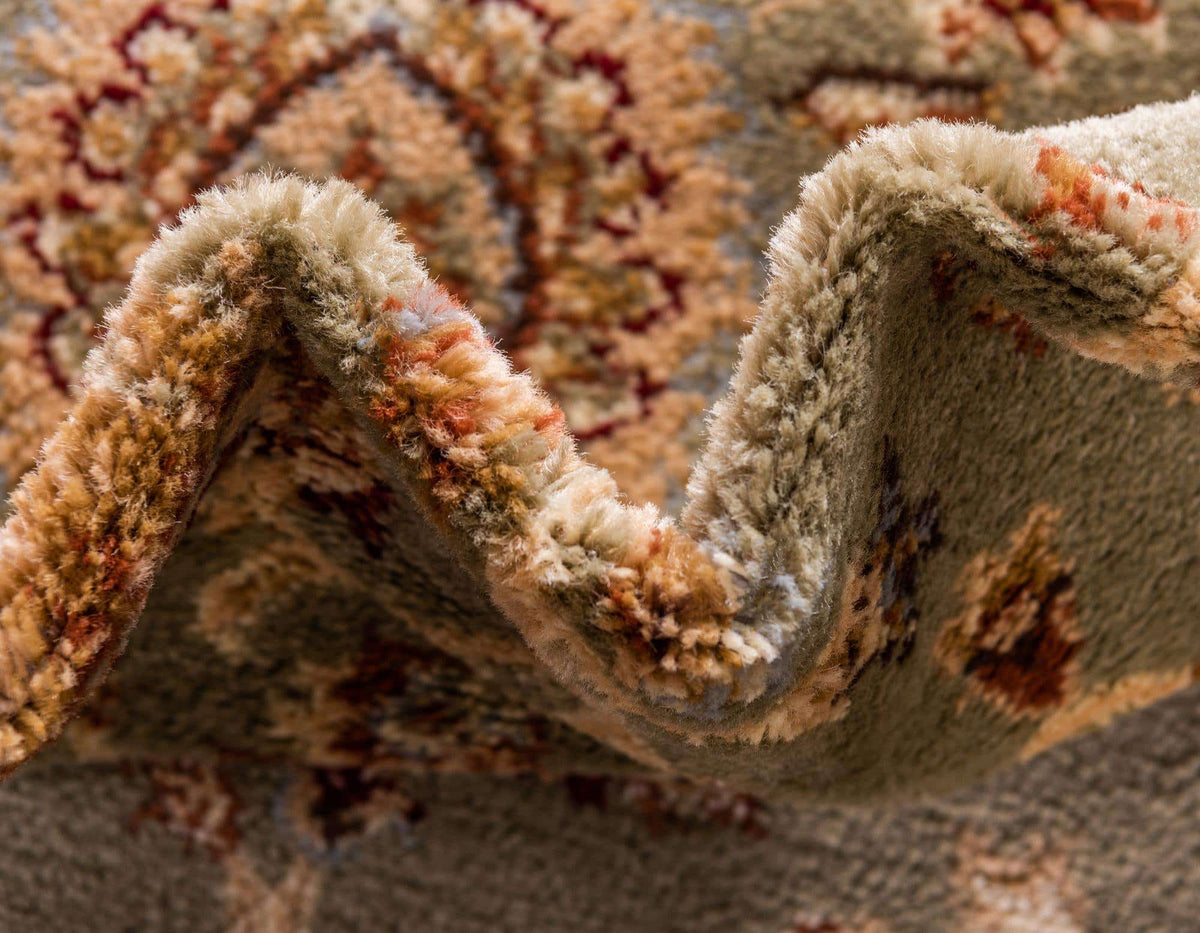 Rechteck Teppich Classic Agra in Hellgrün von Hadorn™ - Lifestyle Image