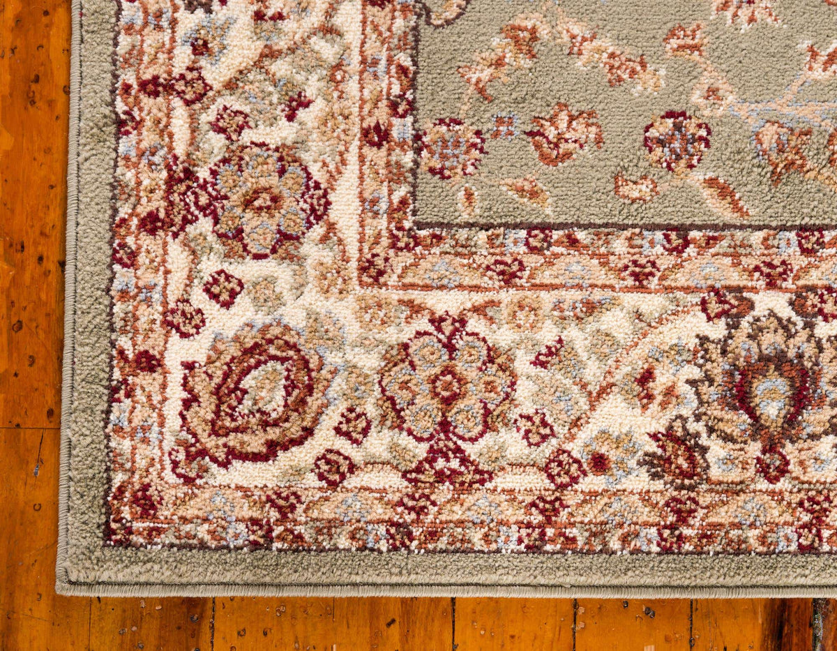 Rechteck Teppich Classic Agra in Hellgrün von Hadorn™ - Lifestyle Image