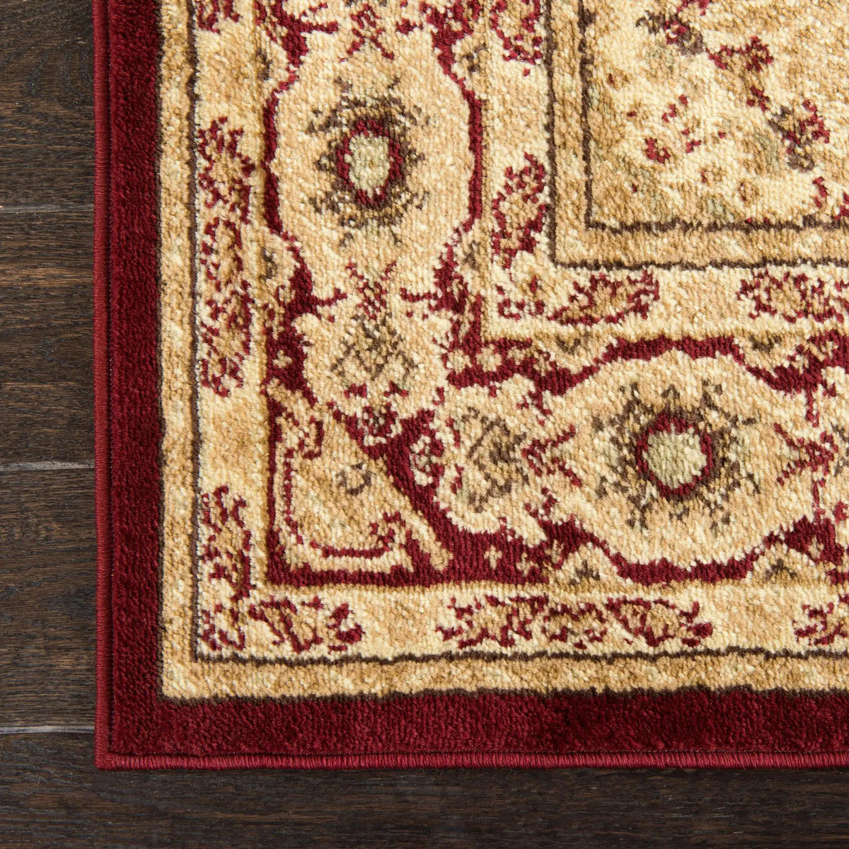 Rechteck Teppich Classic Aubusson in Rot von Hadorn™ - Lifestyle Image