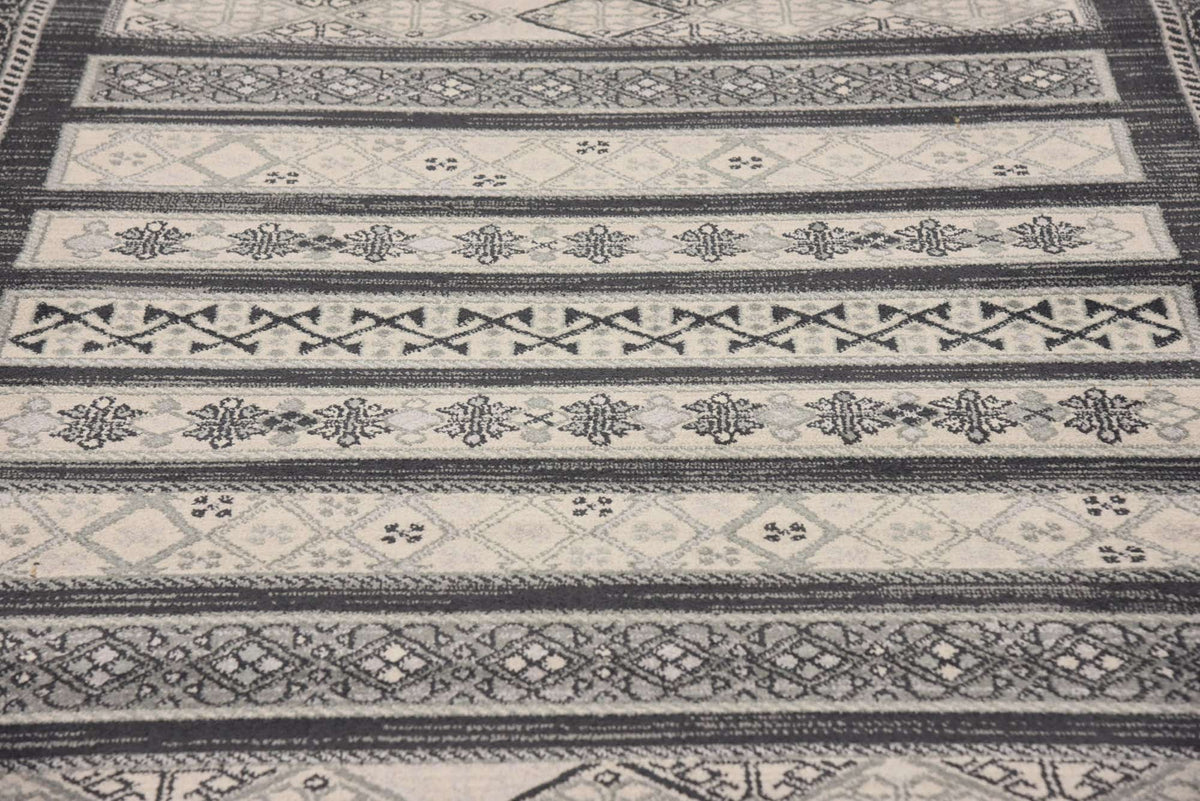 Rechteck Teppich Kashkuli Gabbeh in Dunkelgrau von Hadorn™ - Lifestyle Image
