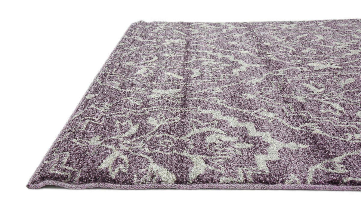 Rechteck Teppich Damask in Lila von Hadorn™ - Lifestyle Image