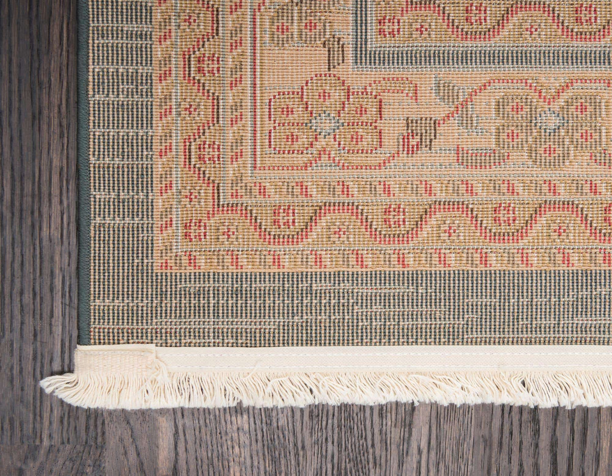 Rechteck Teppich Kashkuli Gabbeh in Blau von Hadorn™ - Lifestyle Image