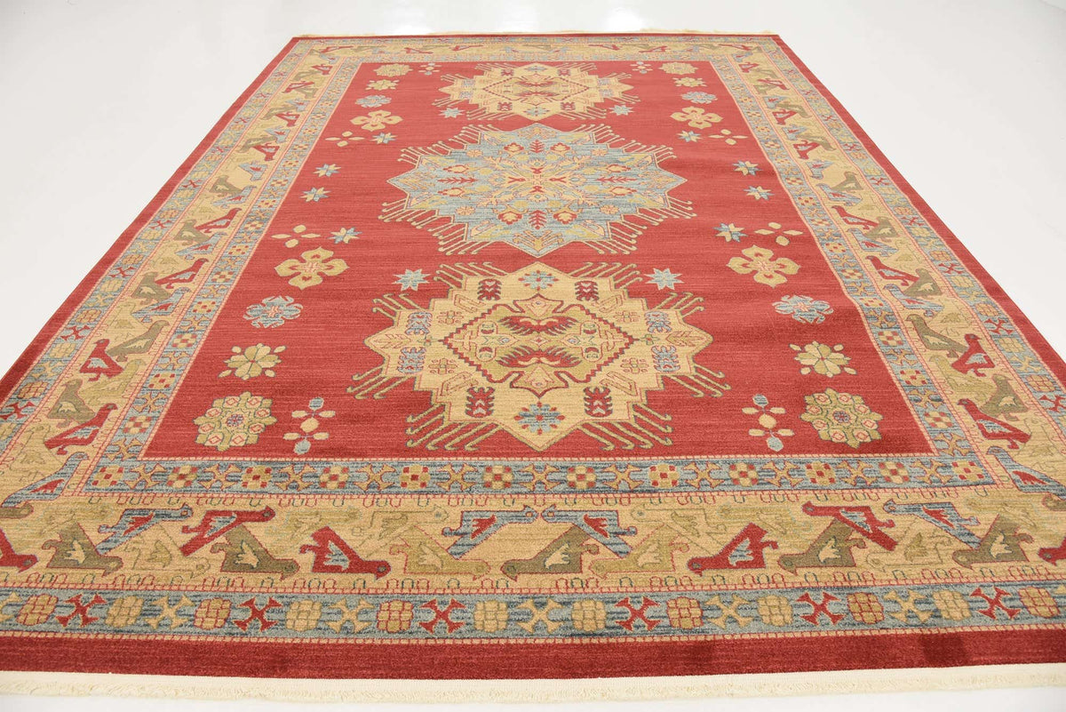 Rechteck Teppich Serapi in Rot von Hadorn™ - Lifestyle Image
