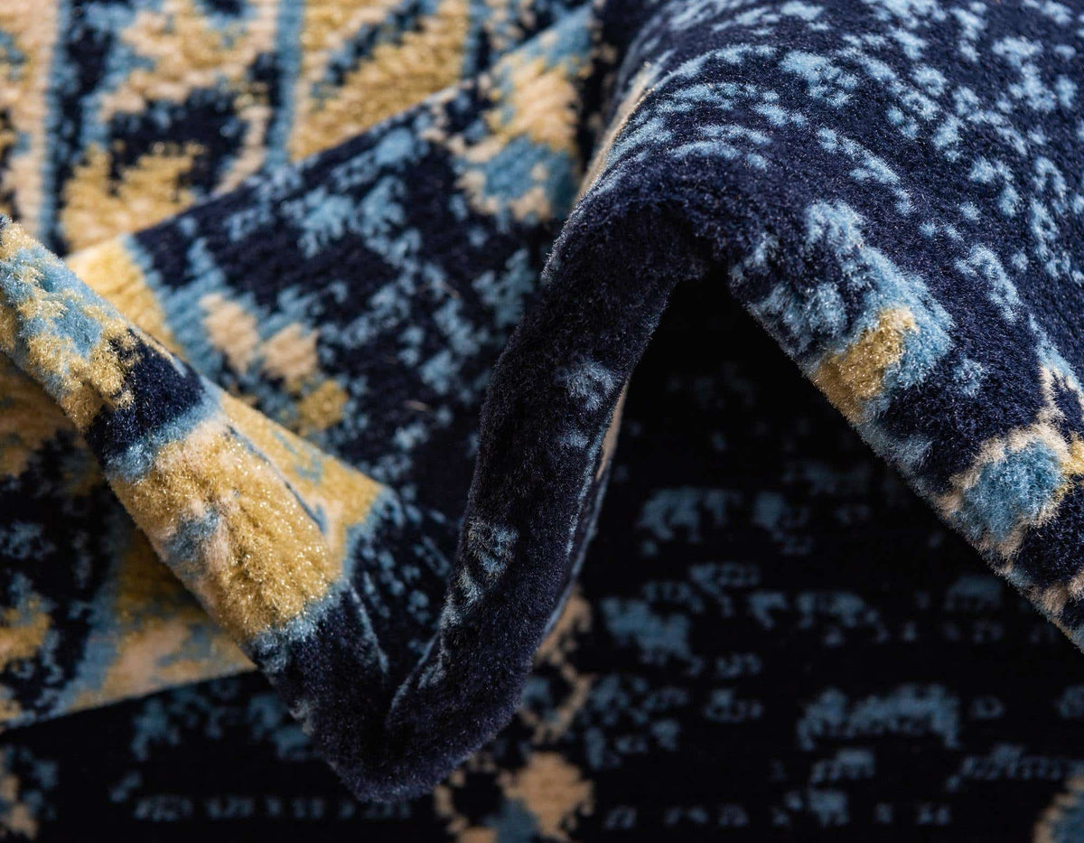 Rechteck Teppich Heriz Design in Blau von Hadorn™ - Lifestyle Image