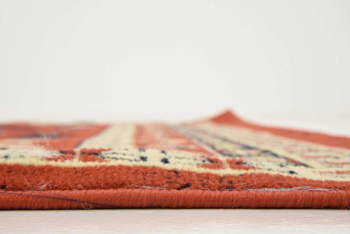 Rechteck Teppich Heriz Design in Rot von Hadorn™ - Lifestyle Image