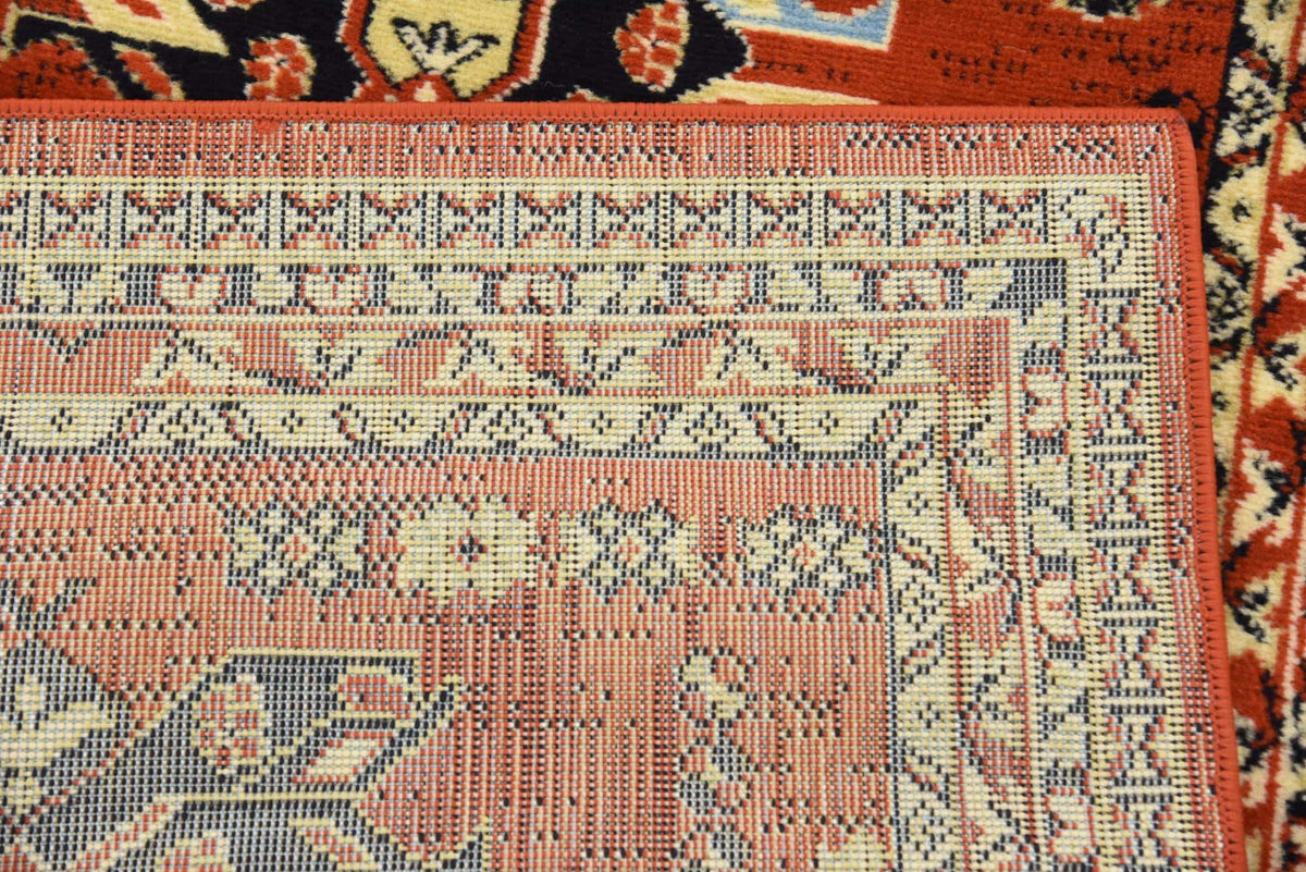 Läufer Teppich Heriz Design in Rot von Hadorn™ - Lifestyle Image