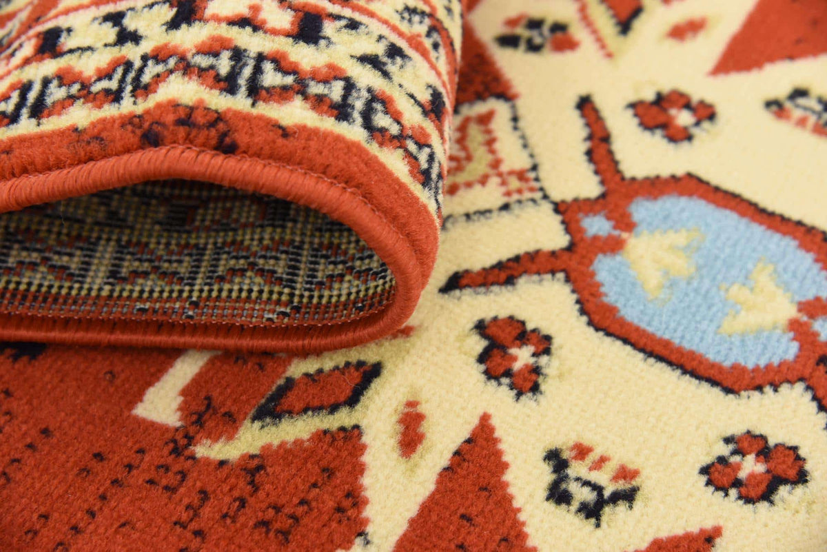 Läufer Teppich Heriz Design in Rot von Hadorn™ - Lifestyle Image