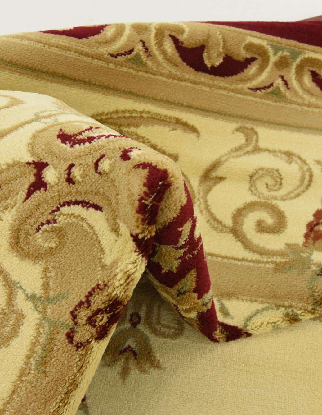 Rechteck Teppich Classic Aubusson in Rot von Hadorn™ - Lifestyle Image