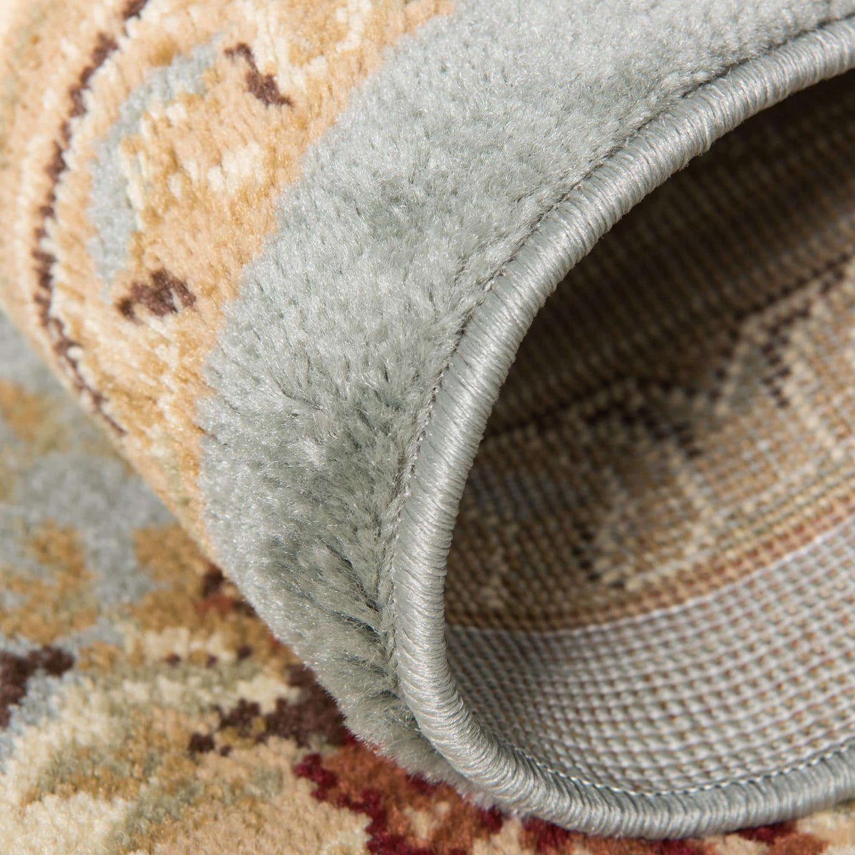 Rechteck Teppich Classic Aubusson in Hellblau von Hadorn™ - Lifestyle Image