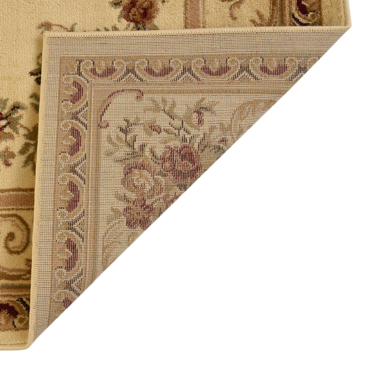 Rechteck Teppich Classic Aubusson in Creme von Hadorn™ - Lifestyle Image
