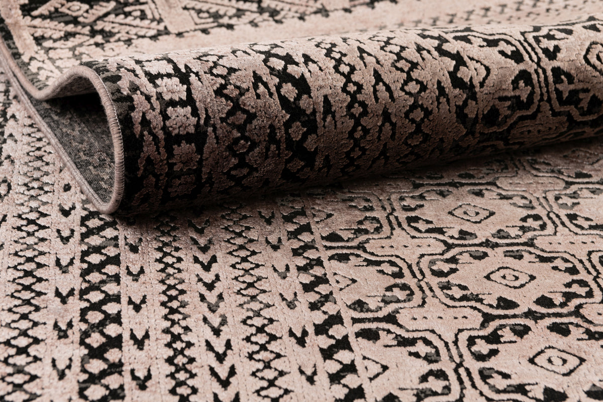 Rechteck Luxus Teppich Liestal in Grau von Hadorn™ - Lifestyle Image