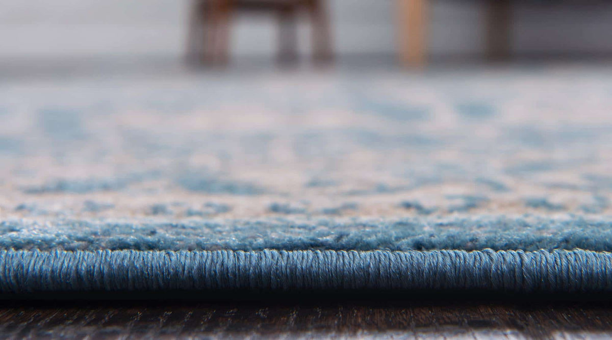 Rechteck Teppich Vienna in Hellblau von Hadorn™ - Lifestyle Image