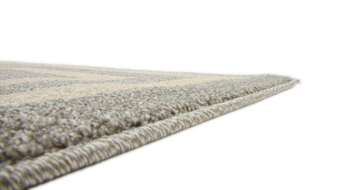 Rechteck Teppich Greek Key in Grau von Hadorn™ - Lifestyle Image