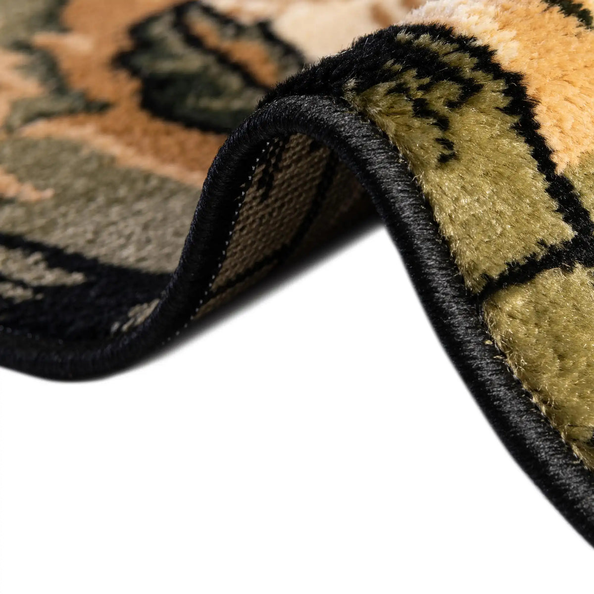 Rechteck Teppich Country in Schwarz von Hadorn™ - Lifestyle Image