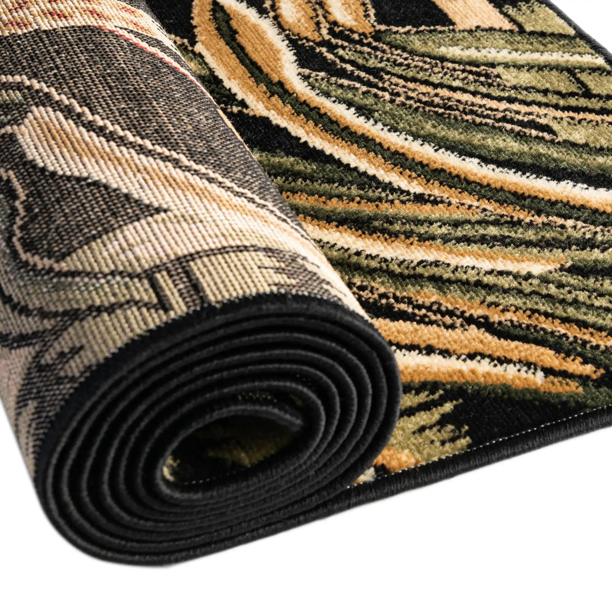 Rechteck Teppich Country in Schwarz von Hadorn™ - Lifestyle Image
