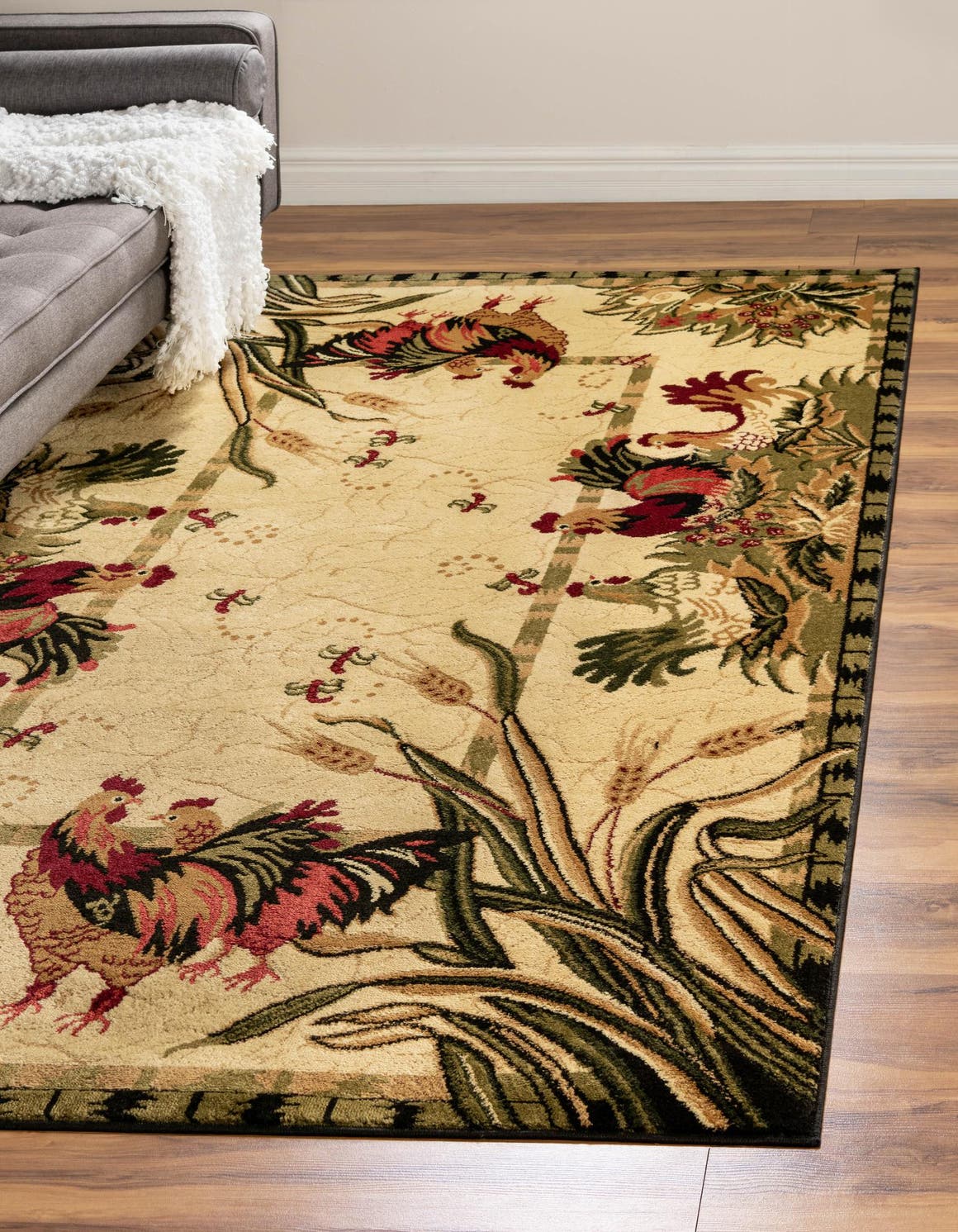 Rechteck Teppich Country in Creme von Hadorn™ - Lifestyle Image