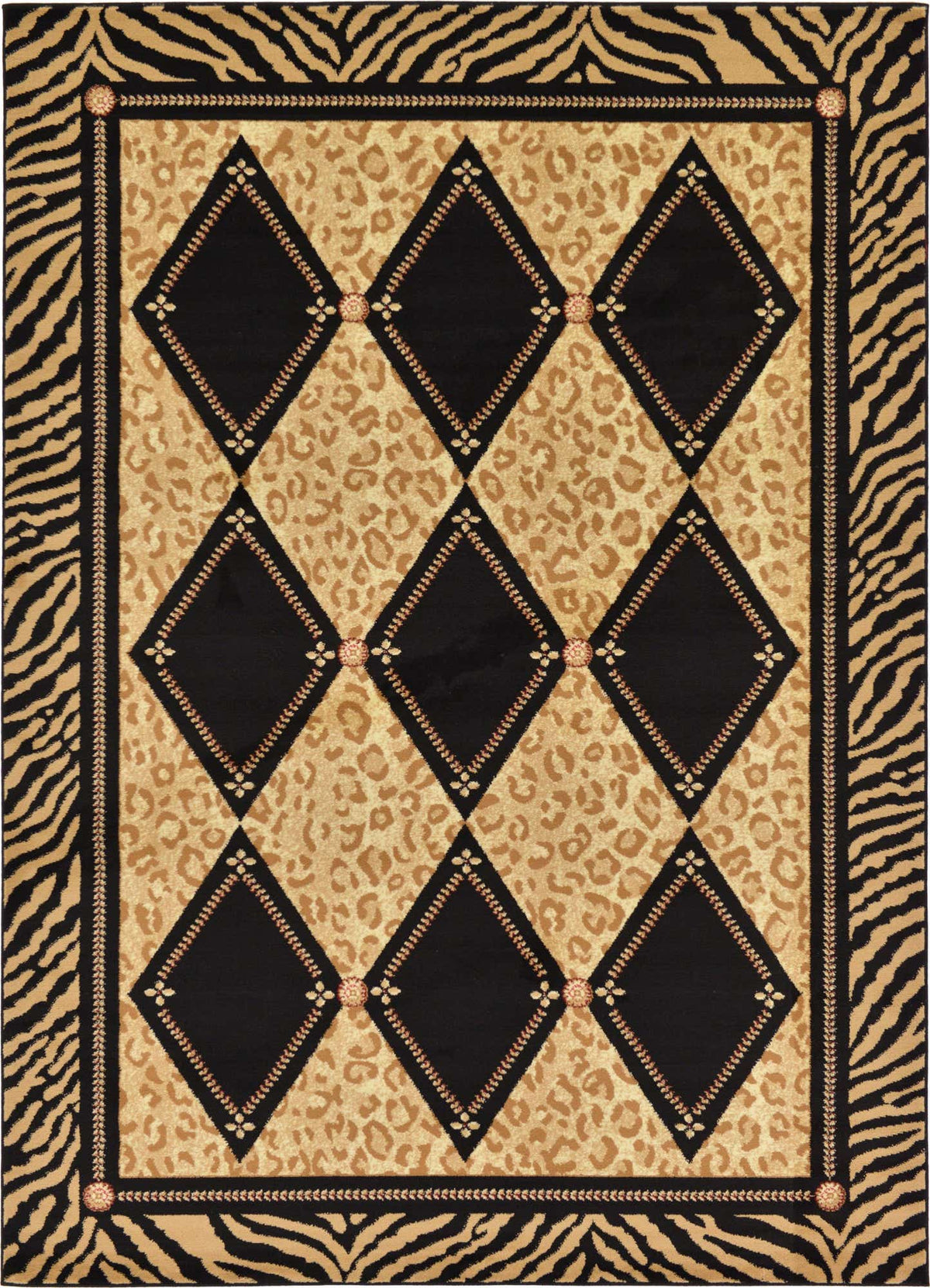 Rechteck Teppich Safari in Hellbraun von Hadorn™ - Lifestyle Image