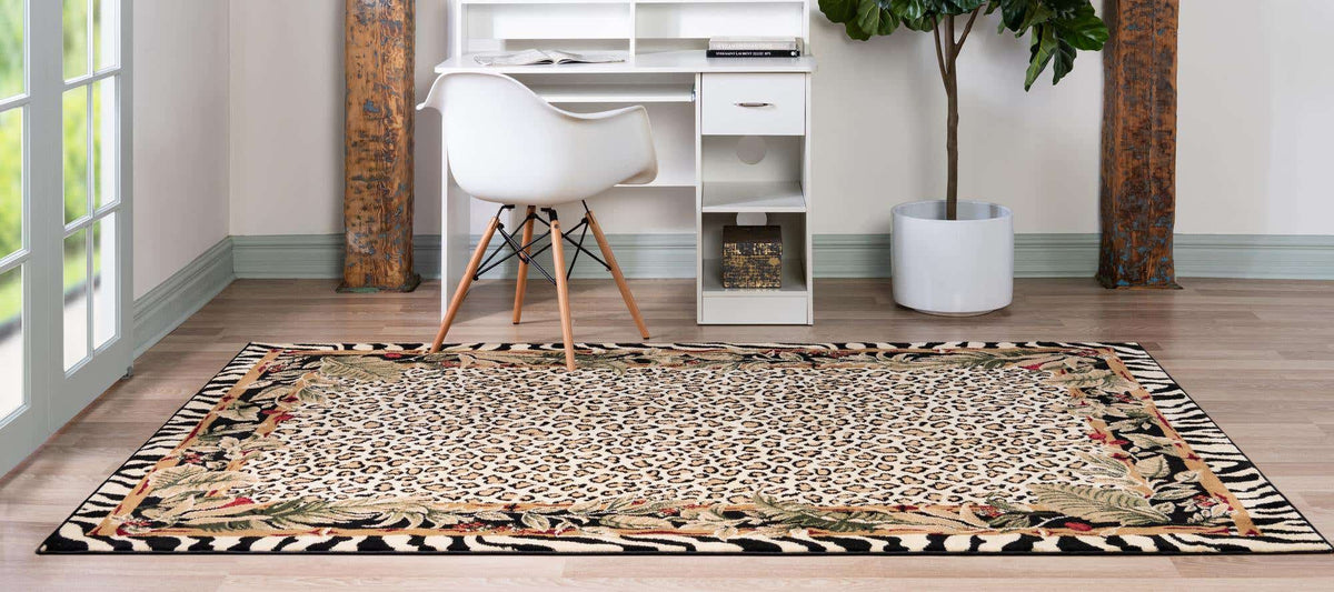 Rechteck Teppich Safari in Creme von Hadorn™ - Lifestyle Image
