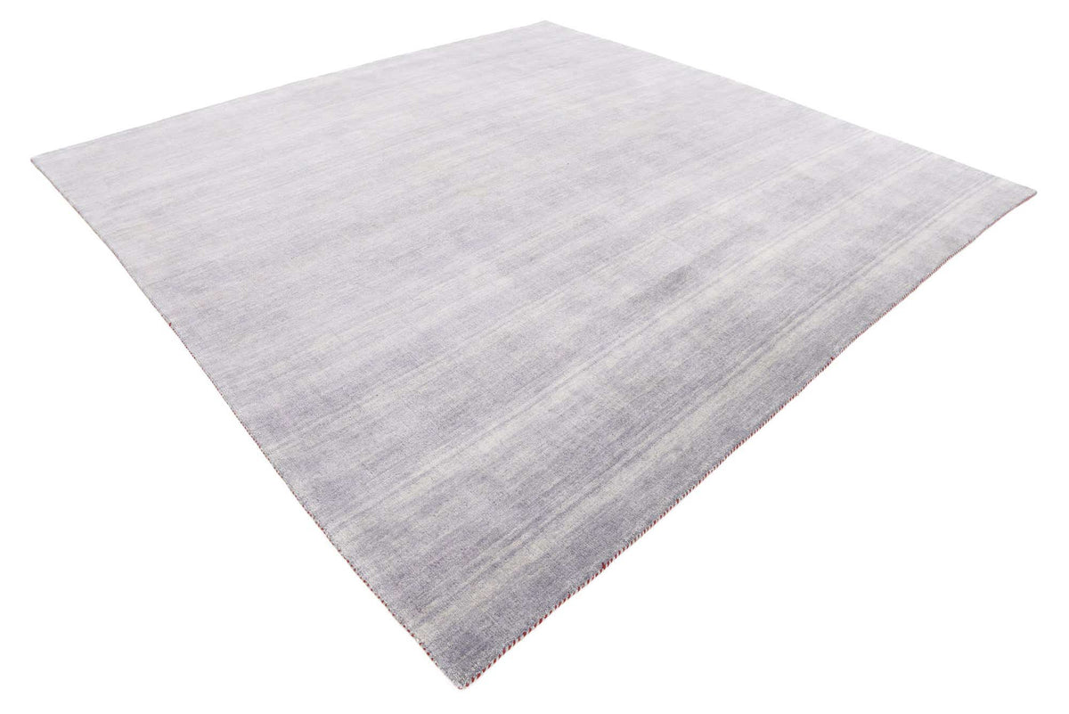 Wolle Teppich Solid Gabbeh in Grau von Hadorn™ - Lifestyle Image