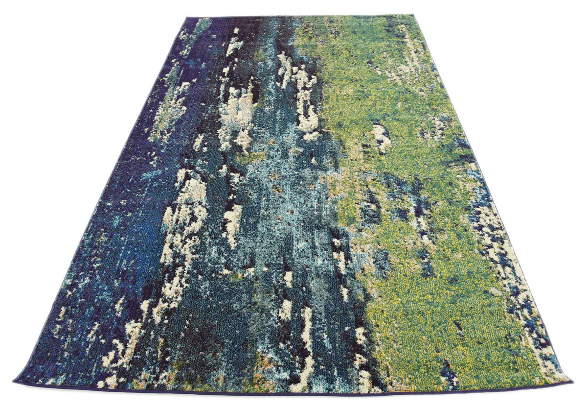 Rechteck Teppich Casablanca in Blau von Hadorn™ - Lifestyle Image