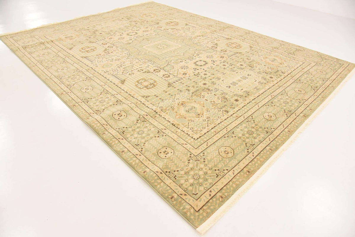 Rechteck Teppich Mamluk in Hellgrün von Hadorn™ - Lifestyle Image