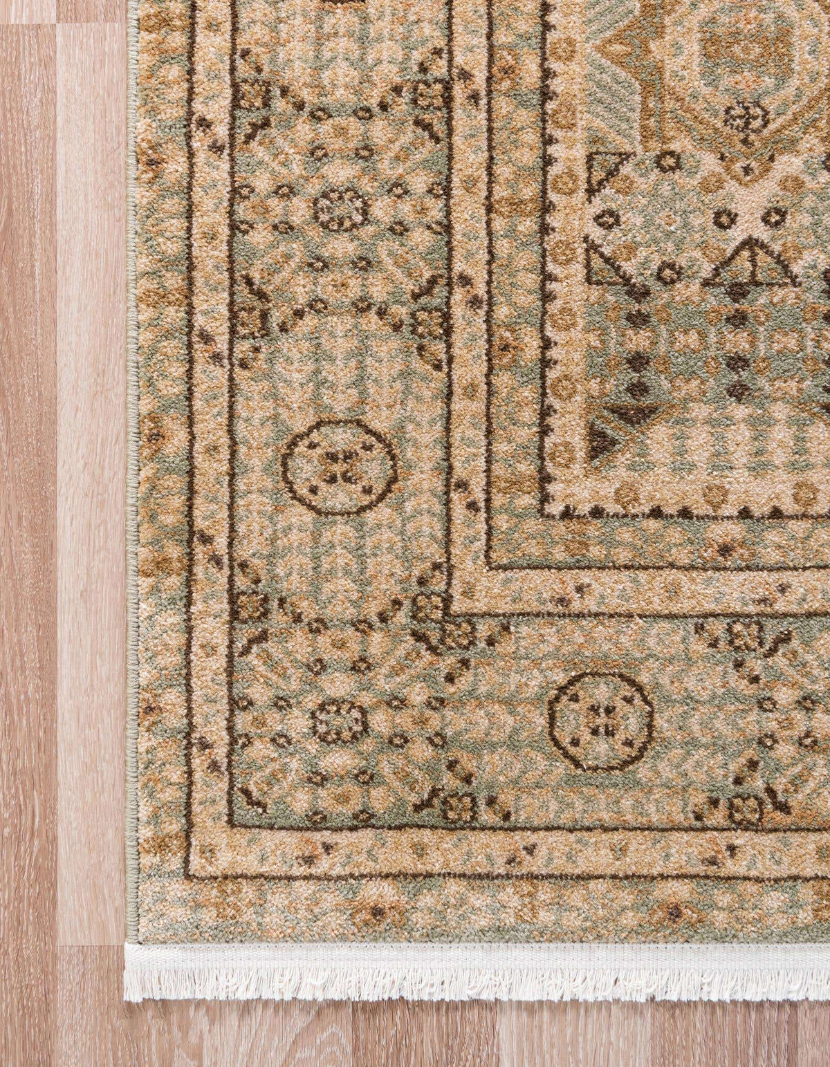Rechteck Teppich Mamluk in Hellgrün von Hadorn™ - Lifestyle Image